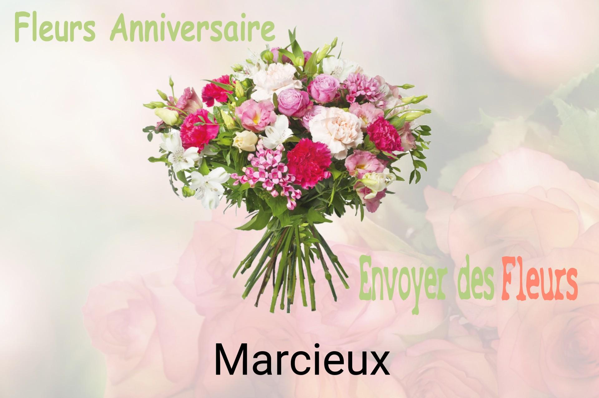 Bouquet de fleurs d’anniversaire livré à Marcieux